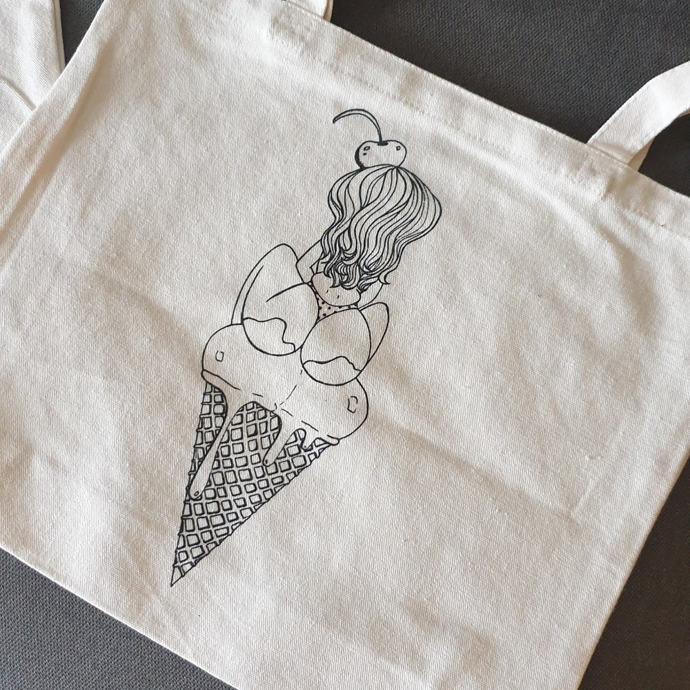 Tote Bag with Original Art